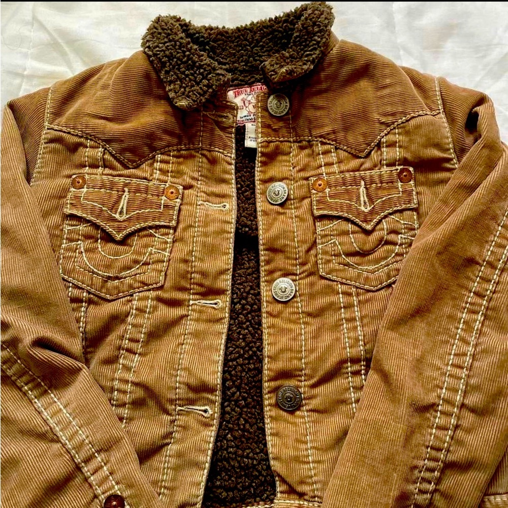 True Religion Jimmy Sherpa Big T Jacket